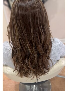 アッシュ 二俣川南口店(Ash) 《大人の透明感》コントラストハイライト×柔らかレイヤー