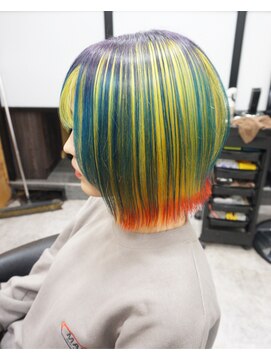 ヘアテリア リュウ 大塚(hair teria ryu) アンブレラカラー/ボブウルフ/エンドカラー