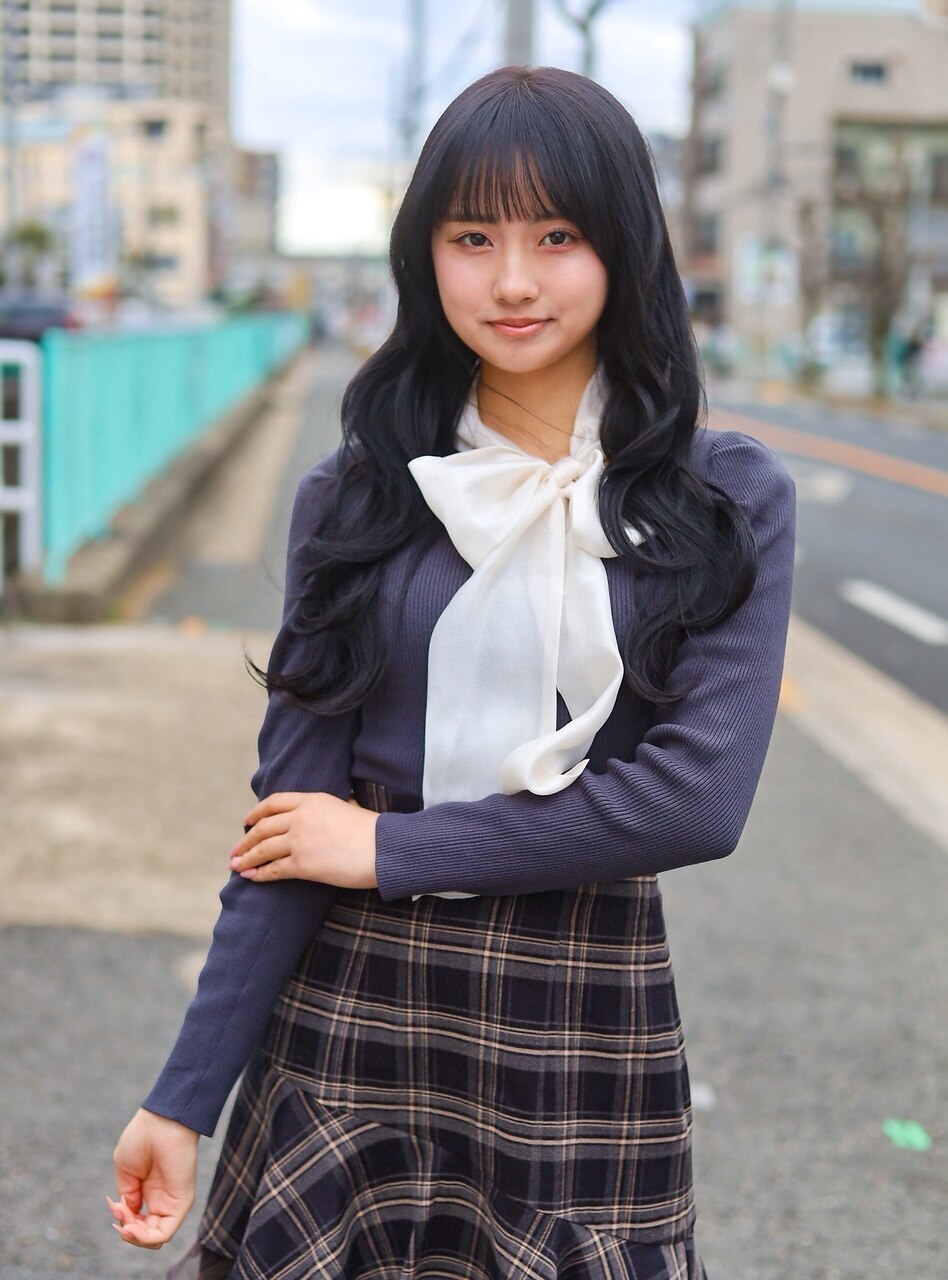 はな】多美咲 ウェーブ 前髪 ヘアアクセサリー 自然な黒髪 多美咲