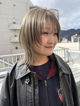 エルフレームバイワンラヴェスト(L'FLAME by one Lovest) 透明感オリーブベージュ◎