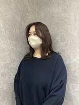 エーデル(EDEL)&nbsp;白髪ぼかしカラー×顔周りレイヤー【白髪ぼかし・グレージュ】