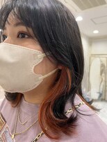 フェイス ウルマ(face URUMA)&nbsp;ブリーチ1回 インナーオレンジ