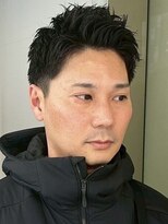 セプト 博多(SEPT.)&nbsp;アップバング ツーブロック スパイキーショート ビジネスヘア