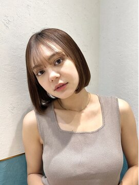 ロンド レグリーズ 立川(Lond leglise) ラテグレージュ/レイヤーボブ/韓国巻き/結べるレイヤー/立川