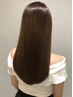 【平日限定/髪質改善】カット+カラー+METEO酸熱トリートメント￥14500