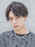 Men'sデザイナー担当 メンズカット￥6600[センターパート/ラウンドマッシュ]