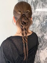 シオン(shion)&nbsp;ロング結婚式ヘアアレンジ韓国_597851