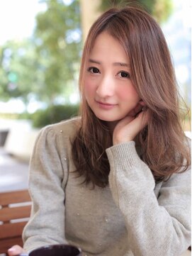 ラ ブレス なんばスカイオ(LaBless) 簡単ゆる巻き長めバンク☆