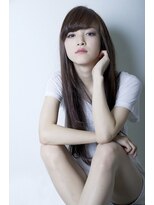 クーラ(Cura)&nbsp;【ルーズ グラマラス モード】つるサラ黒髪ロングなストレート