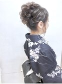 技あり！浴衣にピッタリおだんごヘア★Celeste荻窪