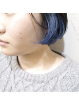 デコヘアーフラッペ(DECO HAIR frappe)&nbsp;ターコイズのインナーカラー