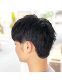 無造作ショート好感度◎黒髪ビジカジ