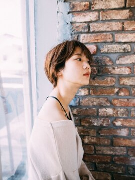 リソ 銀座(RISO) 前髪あり×ショート