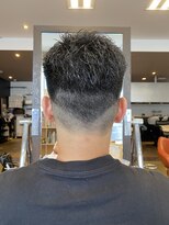 アヴァンス 北花田店(AVANCE) 【#黒髪ベリーショート】×ツーブロックスタイル