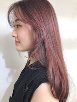 ラル 立川(lar)&nbsp;ベリーピンク_ ハイライトカラードレスヘア