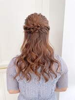 ヘッツ 仙台駅前店(HETTU)&nbsp;ヘアセット/ドレスヘア/卒業式/二次会/編み込み/ハーフアップ