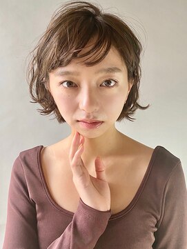 フリップビーアヴェダ(FLIP B AVEDA) 【本八幡FLIP B AVEDA】ふんわりパーマボブ