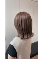 カイノ 福岡天神店(KAINO) ブリーチなしアッシュベージュボブ:shiori