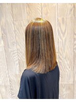 ヘアートゥリース 武蔵小杉店(hair trees)&nbsp;明るめハイライト ×艶髪