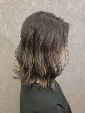 ページボーイ 高松レインボー店(PAGE BOY) フォギーベージュ×ミディアムボブ