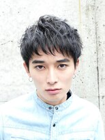 シェノン オム 梅田(CHAINON HOMME)&nbsp;MEN'S HAIR/束感ショート/コンマヘア/ツーブロックマッシュ