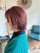 デッカソウル 茨木店(Ｄｅｃｃａ Ｓｏｕｌ)&nbsp;ショートウルフ×ハイライト、ピンク系でツヤツヤに♪