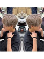 アッシュ 津田沼(Ash)&nbsp;センターパート×ミルクティーベージュ