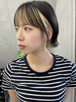 サンド 池袋(sand)&nbsp;イメチェン/イヤリングカラー/ボブ/インナーカラー