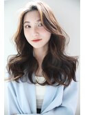 韓国風ロングヘア