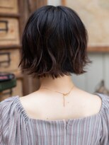 ロッソ ヘアアンドスパ 北千住店(Rosso Hair&SPA) ゆるハネショートボブ[北千住]