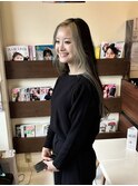 フェイスフレーミングからー/ホワイトミルクティー