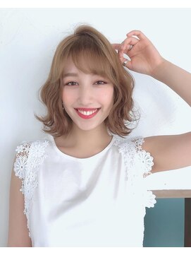 ロッソ ヘアアンドスパ 草加店(Rosso Hair&SPA) ハイトーンボブ