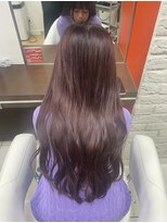 ルージュミュー(ROUGE mieux)&nbsp;ピンクブラウン×ミディアム×髪質改善トリートメント茗荷谷駅