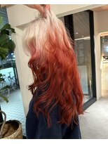 ロンドウェグ(RONND weg)&nbsp;ホワイト×レッドルーツカラー