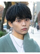 MEN'SHAIRラフマッシュショート刈り上げツーブロック