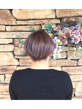 美容室 ティアナ ココ(TIEANA.COCO) アンブレラカラーパープルシルバー