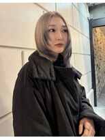 ジアン テラス(GIEN TERRASSE)&nbsp;シャギーレイヤー/レイヤーカット/デザインカラー@重里