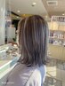 【脱!白髪染め】カット+ハイライト+アドミオカラー¥17900