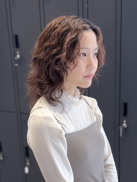 リプロ(Repro) 【くせ毛カット】ウェーブミディ