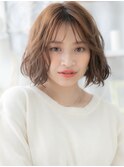 ■くせ毛風ボブパーマヘルシースタイル308-3上尾20代30代40代