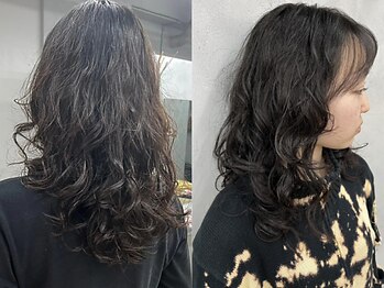 ノトスヘアー(Notos hair)の写真/丁寧なカウンセリングからあなたに似合うパーマをご提案！ダメージを抑えながらモチが良いのが人気の秘密＊