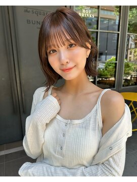 サンドエス 銀座(sand S) くびれ巻き切りっぱなしボブ