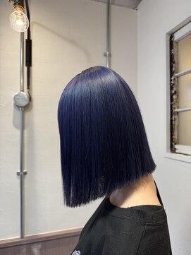 ヘアーサロン キー(Hair salon key) ブルーバイオレット