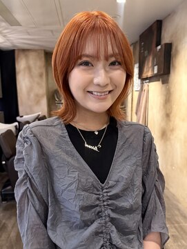 ロット(lot) 【Karen】オレンジカラー /ブリーチ