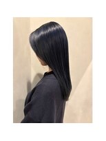 オレロ 国立(olelo)&nbsp;暗めカラー/グランマッシュ/デザインカラー/フェザーパーマ/国立