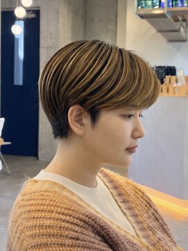 イミ(imi) 大人ボブ/グレージュ/髪質改善/白髪ぼかし/ショートカット登戸