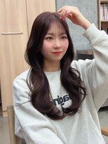 ミリ(mm)&nbsp;派手すぎないトレンドレイヤー！ふんわり小顔になれる顔まわり