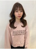 森崎ワンホンレイヤー/ミルクティーブロンド/ダークブルー/栄