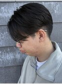 MEN’S HAIR/サーフカール/刈り上げセンターパート/伊勢崎