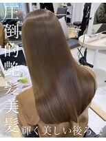 アマンドール(Aman D'or)&nbsp;Caramel Beige × 髪質改善シンデレラトリートメント